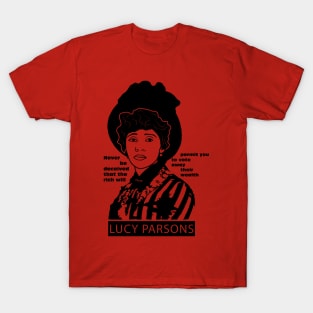 Lucy Parsons Quote T-Shirt